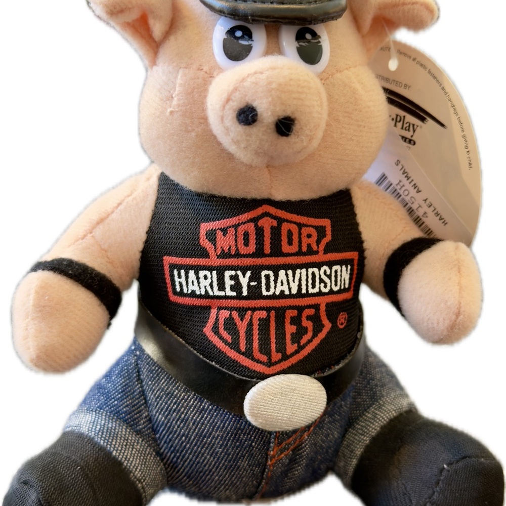 Harley-Davidson Hog Biker Licensed Plush Toy Collectibles